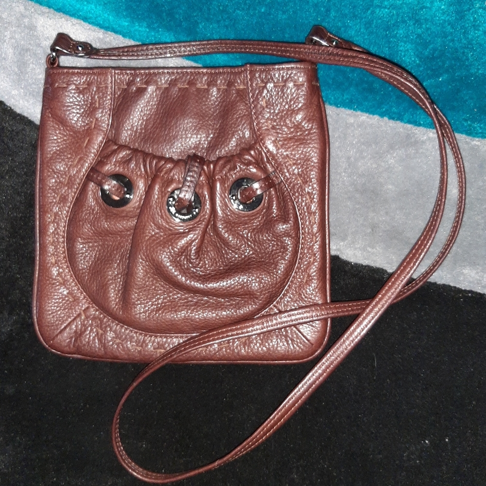 Small Leather B. Makowsky Bag